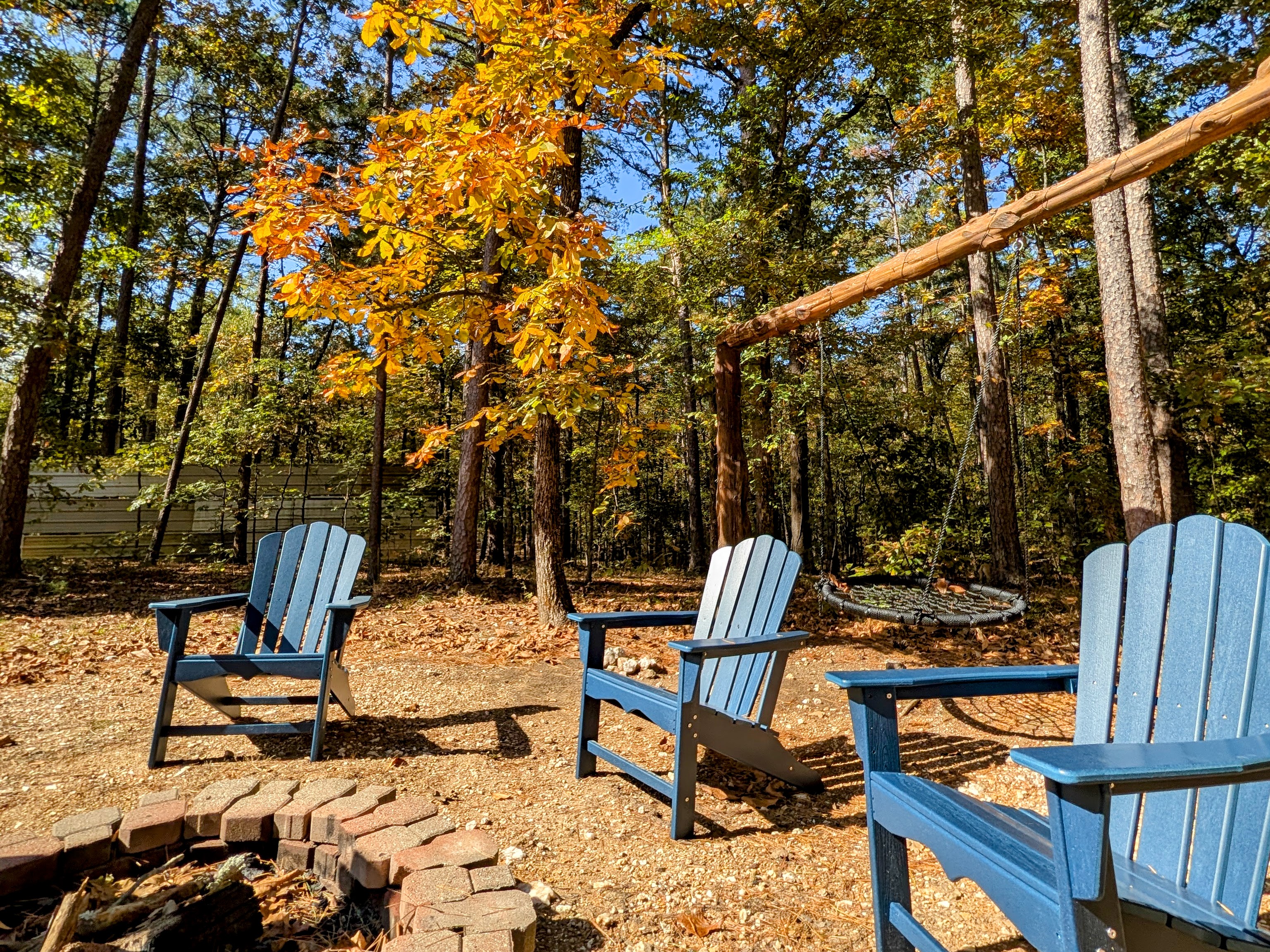 Fall foliage from the deck